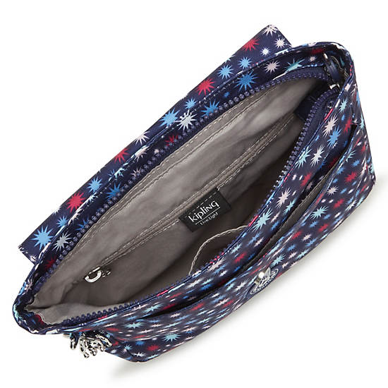 Sacs À Dos Kipling Dannie Printed Small Bleu | FR 1668ZU